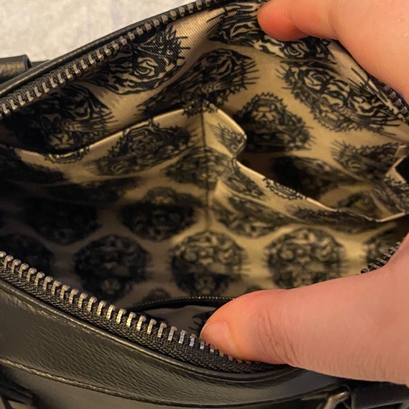 Ed Hardy Black Leather Tote - Picture 8 of 9